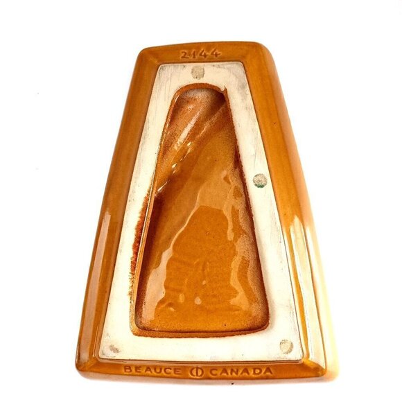 Vintage asymmetric ceramic ashtray - Picture 3 of 4